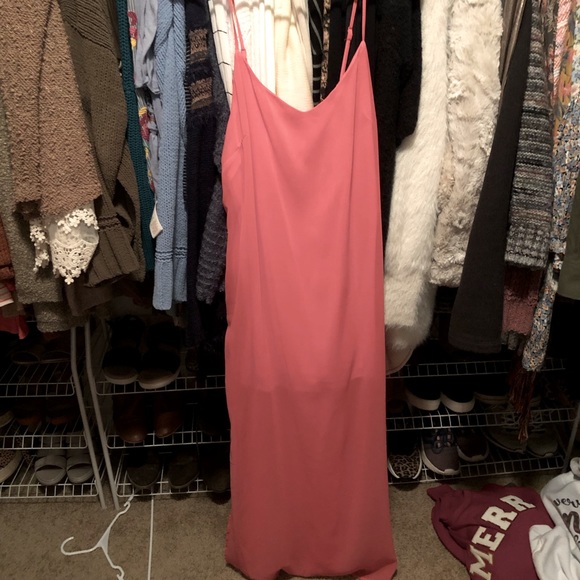 Pink Maxi Dress - Picture 1 of 2